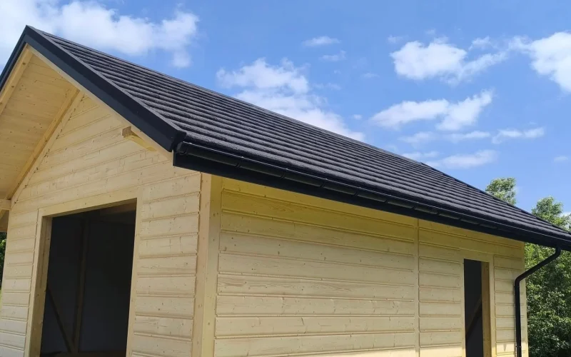 garaz drewniany nowoczesny wkdecker zakopane