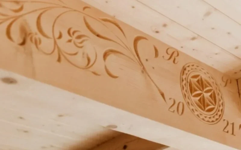 sciana z desek wewnatrz aranzacje wkdecker